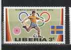 LIBERIA     N°562  * *    Jo 1972   Football  Soccer Fussball - Ungebraucht