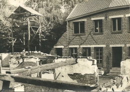 Fotokaart Gevaert Explosie ? Instorting ? / Verstuurd 1962 Sint-Joris-Weert - Oud-Heverlee