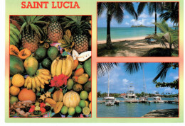 Saint Lucia - Views - Multivues (beautiful Stamps) - Santa Lucia