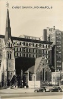 265681-Indiana, Indianapolis, RPPC, Christ Church, Grogan Photo - Indianapolis