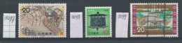 Japan    Y / T        1097 + 1098 + 1099     (O) - Used Stamps