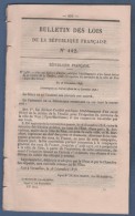 1879 BULLETIN DES LOIS - IRRIGATION NICE - CANAL SAINT DIZIER WASSY - JUSTICE NOUVELLE CALEDONIE - PREPOSES CHEMINS FER - Décrets & Lois