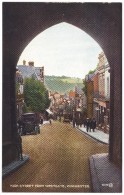 High Street From Westgate, Winchester - Valentines - Unused C1930 - Winchester