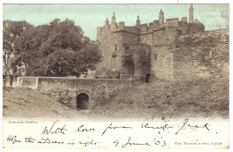 Carlisle Castle - Guards By The Gate - Thurnam & Sons - Postmark 1903 - Altri & Non Classificati