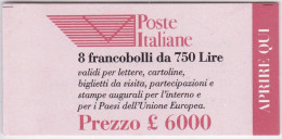 Repubblica Italiana, 1995 - Poste Italiane, 750 Lire + 850 Lire Libretti   - MNH** Nr.L15/L16 - Booklets