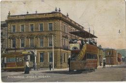 Hobart Macquarie Street Tramway Tram Edition J. Walch - Hobart