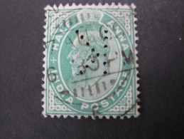FIRMENLOCHUNG , Perfin, 2 Scans, Perforation - 1902-11 King Edward VII