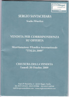 Sergio Santachiara - Ottobre 2009 - Catalogues De Maisons De Vente