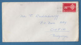 207222 / 1969 - 45 C. - EUROPE CEPT , ROTTERDAM FLAMME " VERZEND PER LUCHTPOST " Netherlands Nederland - Storia Postale