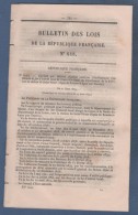 1879 BULLETIN DES LOIS - CHEMIN DE FER SAINT VICTOR LOIRE 42 ( LIGNE DE ROANNE A LYON PAR TARARE ) - Décrets & Lois