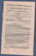 1879 BULLETIN DES LOIS - CHEMIN DE FER SAINT VICTOR LOIRE 42 - VOIE FERREE VERSAILLES EPÔNE - - Décrets & Lois