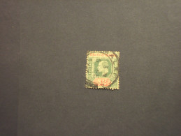 MALACCA - 1907/11 RE 2 S. - TIMBRATO/USED - Malacca