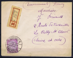 Albania: Registered COver 1915 Scutari To France Mi 33 Cancelled By Shkoder Shqipenie Bridge Type Cds Lacelles Arr. Cds - Albanie