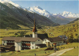 Münster Im Goms - Weisshorn - AK Grossformat - Verlag Klopfenstein Adelboden - Goms