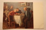 A.Gugel "Chess Players" - OLD USSR PC.  1952 Postcard - Chess - Échecs - Pioneer - Schach