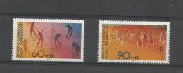 Timbre , DEUTSCHE BUNDESPOST , BERLIN FÜR DEN SPORT , Lot De 2 Timbres - Altri & Non Classificati