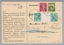 Schweiz Zwischensteg 1938-02-03 NN-Karte Mit Zu# K22 + Zu#S47z - Zusammendrucke