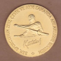 AC - MUSTAFA KEMAL ATATURK ROWING MEDAL TURKISH REPUBLIC  MINISTRY OF YOUTH AND SPORTS - Rowing