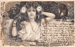 ¤¤  -  Illustrateur  "  RAPHAEL  KIRCHNER  "   -  Jeune Femme    -  Art Nouveau    -  ¤¤ - Kirchner, Raphael