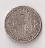 HALF CROWN 1922 ARGENT - K. 1/2 Crown