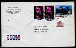 A3948) China Formosa Taiwan Cover From 1964 To Portugal - Briefe U. Dokumente