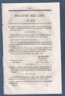 1854 BULLETIN DES LOIS - CORPS EXPEDITIONNAIRE DE LA BALTIQUE - CREDITS MINISTERES - LANCRANS 01 - PARIS - Décrets & Lois