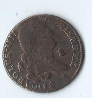 Espagne 8 Maravedis Charles IV 1808 CAROLUS IIII - Monedas Provinciales