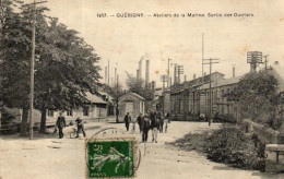 GUERIGNY - Ateliers De La Marine, Sortie Des Ouvriers - Guerigny