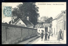 Cpa Du  80  Flixecourt  -- Rue Bernard D' Ailly    LIOB46 - Flixecourt