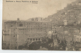 Italie - Italia - Italy- Lazio  - Seminario E Rocca Pontificia Di Subiaco Via Griffe Bologna Posta Estera -marcophilie - Autres & Non Classés