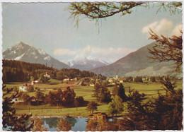 Igls, Tirol, Austria. Lansersee, Serles, Habicht. - Igls