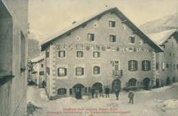 CH ZUOZ / Gasthaus Zum Weissen Kreuz / - Zuoz