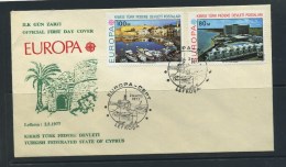 CYPRUS  (TURKEY)    1977    Europa    First  Day  Cover - Covers & Documents