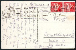 2218 - Alter Beleg Ansichtskarte - Alger Gel 1937 - Non Classés