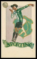 LISBOA - CLUBES DE FUTEBOL -SPORTING CLUBE PORTUGAL -  Carte Postal - Lisboa