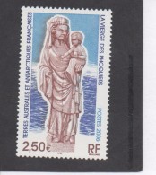 T.A.A.F - Art - Sculpture - "La Vierge Des Phoquiers" De Félix Ferioli - Statue De Chêne - Îles Kerguelen - Unused Stamps
