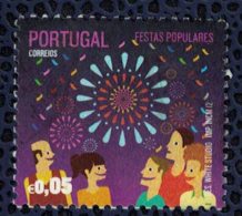 Portugal 2012 Timbre Fêtes Populaires Portugaises - Usati