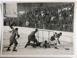 VIGNETTE JEUX OLYMPIQUES J.O Garmisch-Partenkirchen OLYMPIA 1936 PET CREMER DUSSELDORF BILD 139 HOCKEY SUR GLACE - Trading-Karten