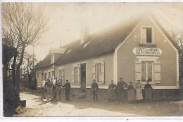 AILLY LE HAUT CLOCHER - Café Du Nord SAUTY-DESENCLOS - CARTE PHOTO - Ailly Le Haut Clocher