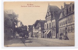 6080 GROSS - GERAU, Frankfurter Strasse & Stadthaus, 1919 - Gross-Gerau