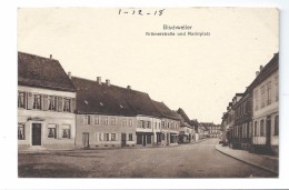 BISCHWEILER - MARKTPLATZ (1918) - Bischwiller