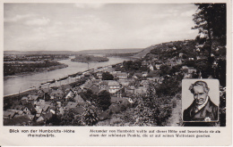 AK Vallendar - Blick Von Der Humboldts-Höhe Rheinabwärts - 1930 (22697) - Mayen