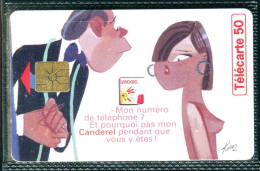 Télécarte 50 Unités : Canderel - Tirage 1 000 000 Ex - 1996