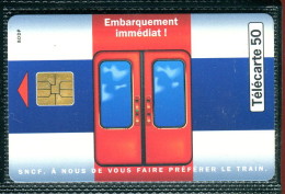 Télécarte 50 Unités : SNCF - Tirage 1 000 000 Ex - 1996