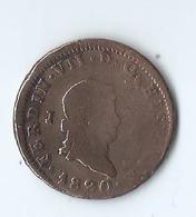 8 Maravedis Ferdinand VII 1820 Jubia - Provincial Currencies