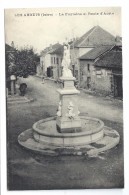 LES ABRETS - Fontaine - Route D' AOSTE  (1915) - Les Abrets