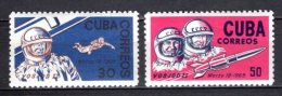 1965 CUBA WOSCHOD MICHEL: 1008-1009 MNH ** - Nuevos