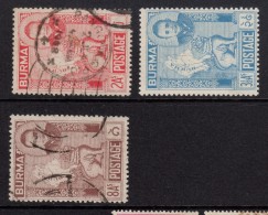 BURMA 1948 Independence Values - Very Fine Used - VFU - 4B698 - Myanmar (Burma 1948-...)