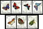 HONGRIE Papillons SERIE COMPLETE DENTELEE(Yvert N° 2911/17) Neuf Sans Charniere. MNH. PERFORATE - Mariposas