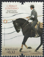 Portugal 2009 Oblitéré Used Cheval CAVALO LUSITANO Equitation De Travail - Oblitérés